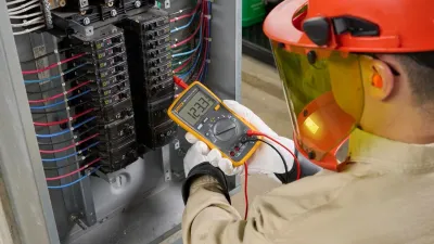 FLUKE 15B+ Digital Multimeter | AC/DC Voltage up to 1000V & 10A | CAT III 600V | Measures Resistance, Continuity, Diode, Capacitance | Backlit Display | Model: 15B+_img_1