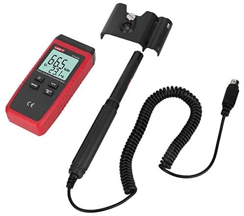 UNI-T UT333S Digital Temperature Humidity Meter | Split Type Design | Extendable Spring Cable | -10~60°C | 0~100%RH | Model: UT333S_img_5