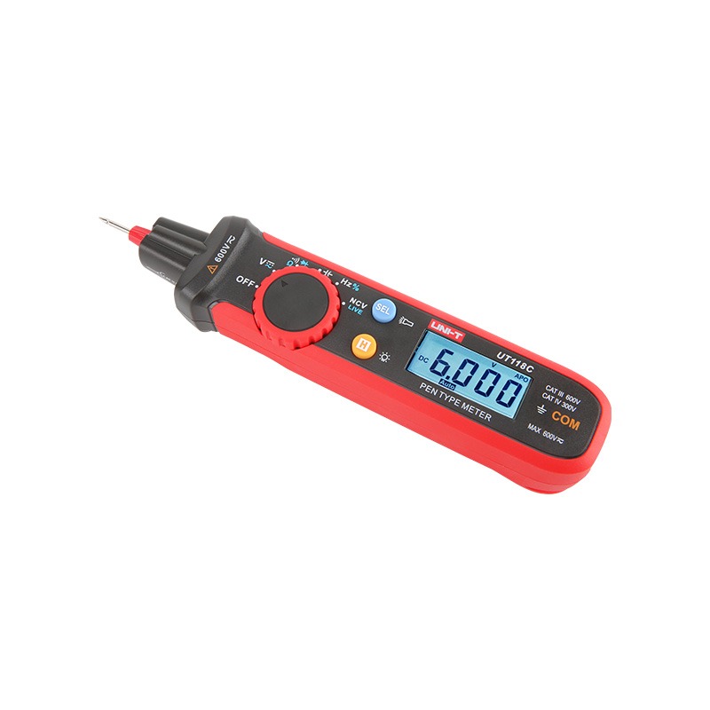 UNI-T UT118C Pen-Type True RMS Digital Multimeter | 6000 Counts | CAT III 600V_img_4