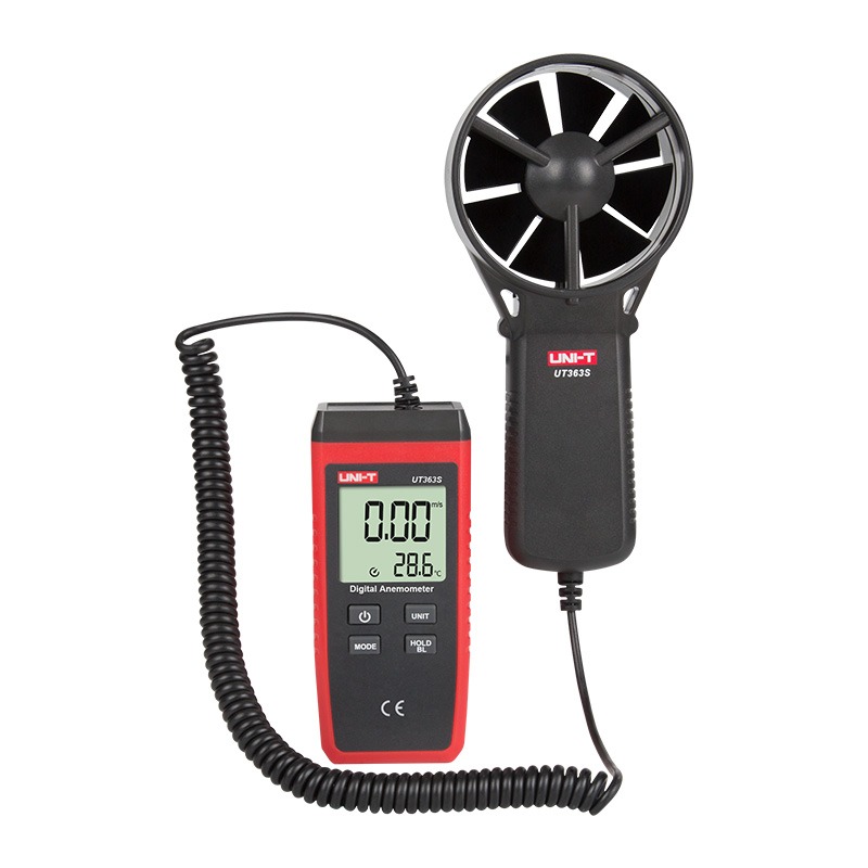 UNI-T UT363S Digital Anemometer | Split-Type Wind Speed Meter | Air Velocity & Temperature Meter