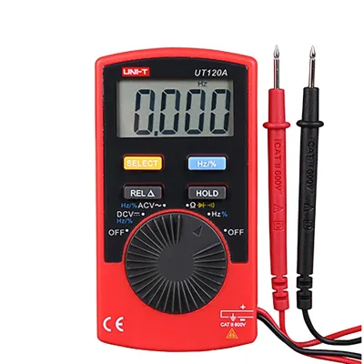 UNI-T UT120A Pocket Size Digital Multimeter | 4000 Counts | Auto Range | Data Hold & Relative Mode | Ultra-Portable | Model: UT120A_img_6