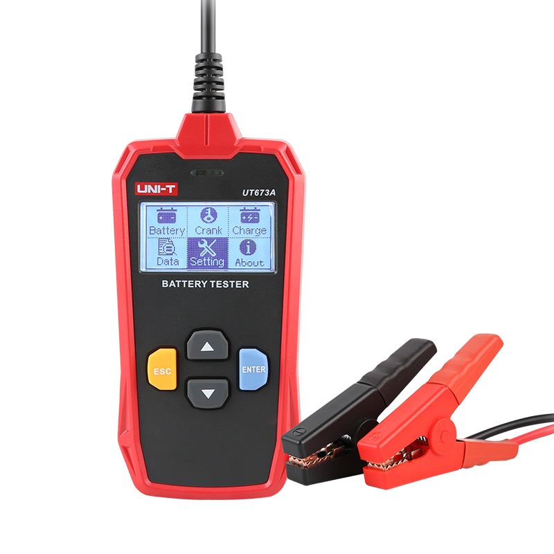 UNI-T UT673A / UT675A Battery Testers, 12V/24V, 3Ah-250Ah, Lead Acid, AGM, GEL, EFB; Model: UT673A | UT675A_img_4