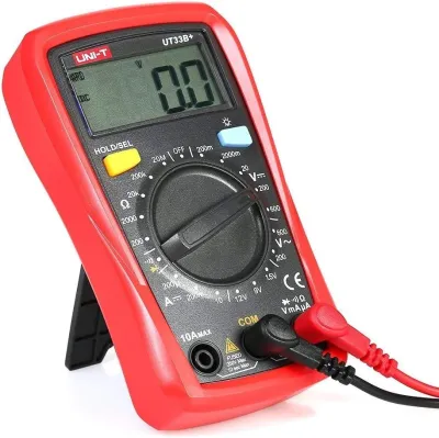 UNI-T UT33B+ Palm Size Multimeter | 2000 Counts | 2m Drop Test | CAT II 600V | Battery Test | Manual Range | Model: UT33B+_img_1