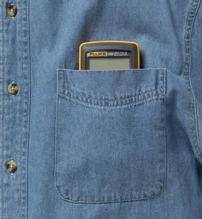 FLUKE 101 Digital Multimeter | Pocket Sized | CAT III 600V | 0.5% Basic DC Accuracy | Model: 101_img_4