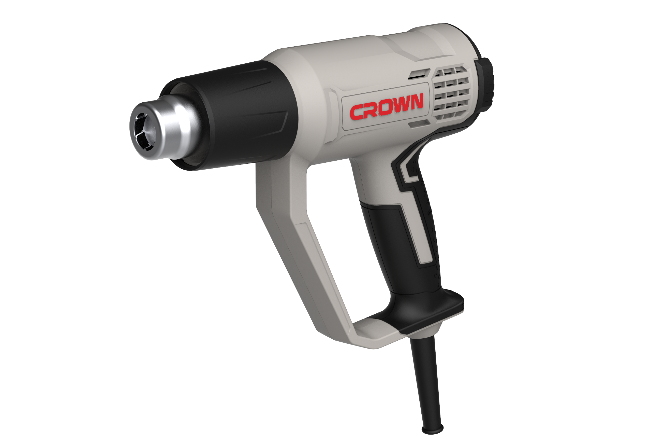CROWN CT19049K Professional Hot Air Gun | 2000W | 3-Speed | 50-650°C | 600/300/600 L/min | Model: CT19049K