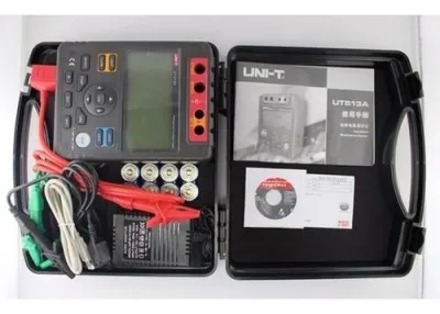 UNI-T UT513A Insulation Resistance Tester | 500V-5000V Test Voltages | PI & DAR Measurement | USB & PC Software | 18-Group Data Storage | 9999 Counts | Model: UT513A_img_1