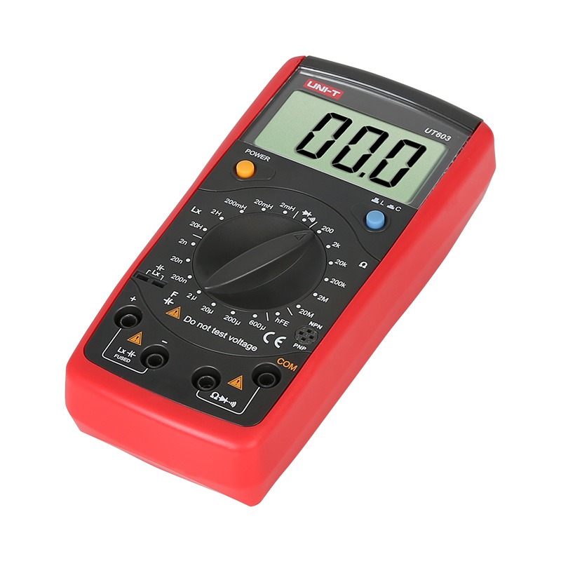 UNI-T UT603 Digital Inductance Capacitance Meter | 2000 Counts | Manual Range | LCR Meter | Transistor Test | Model: UT603_img_3