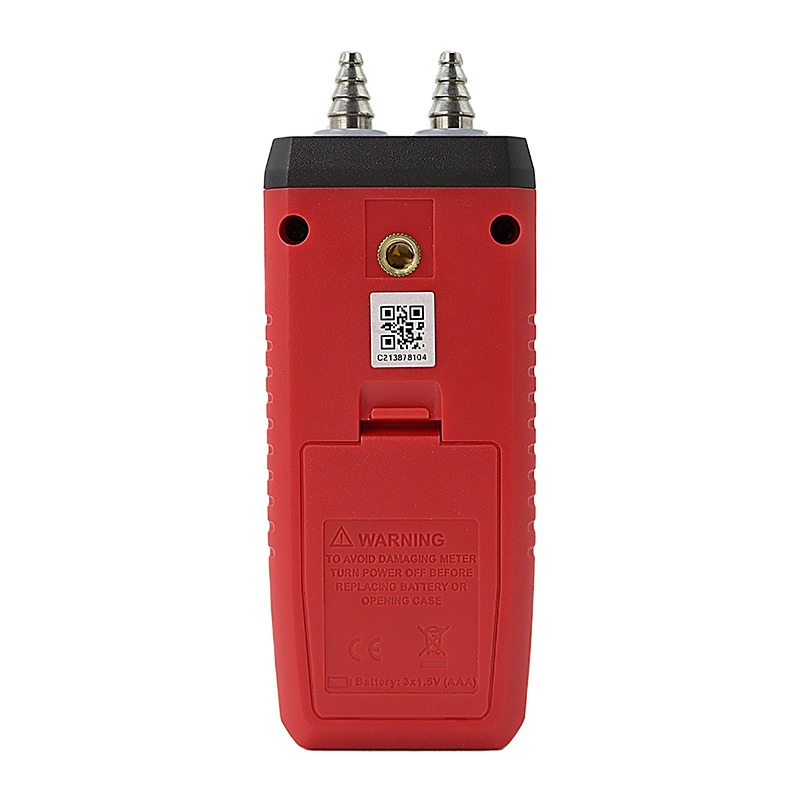 UNI-T UT366A Digital Manometer | ±15 kPa / ±150 mbar | 12 Unit Conversion | P1/P2 Independent Measurement | LED Indication | Model: UT366A_img_2