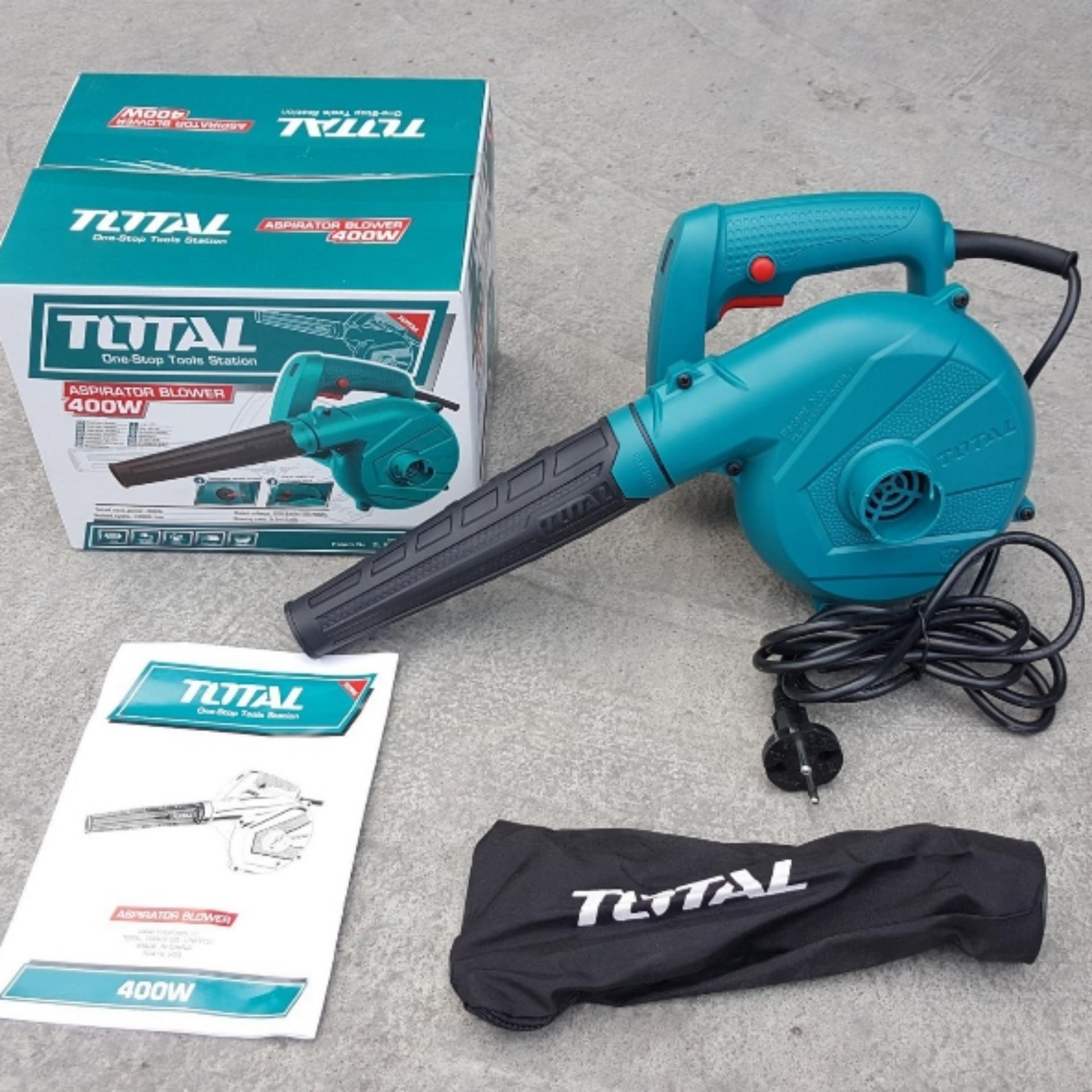 TOTAL TB2046 Aspirator Blower, 400W, 14,000 RPM, 3.0 m³/min Airflow, Dust Bag & Blowing Pipe | Model: TB2046_img_4