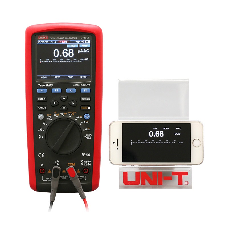 UNI-T UT181A True RMS Datalogging Multimeter | 60,000 Counts | Bluetooth | IP65 | Professional Industrial Digital Multimeter_img_1