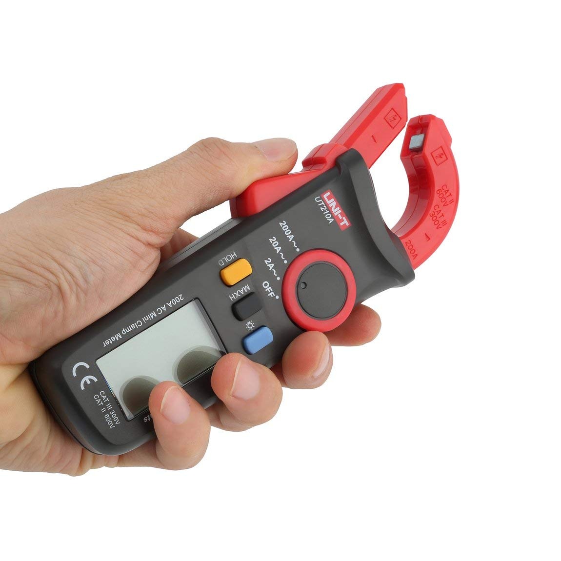 UNI-T UT210A Mini Clamp Meter | 200A AC | 2000 Counts | 16mm Jaw Opening | Auto Range | Compact & Lightweight | Model: UT210A_img_3