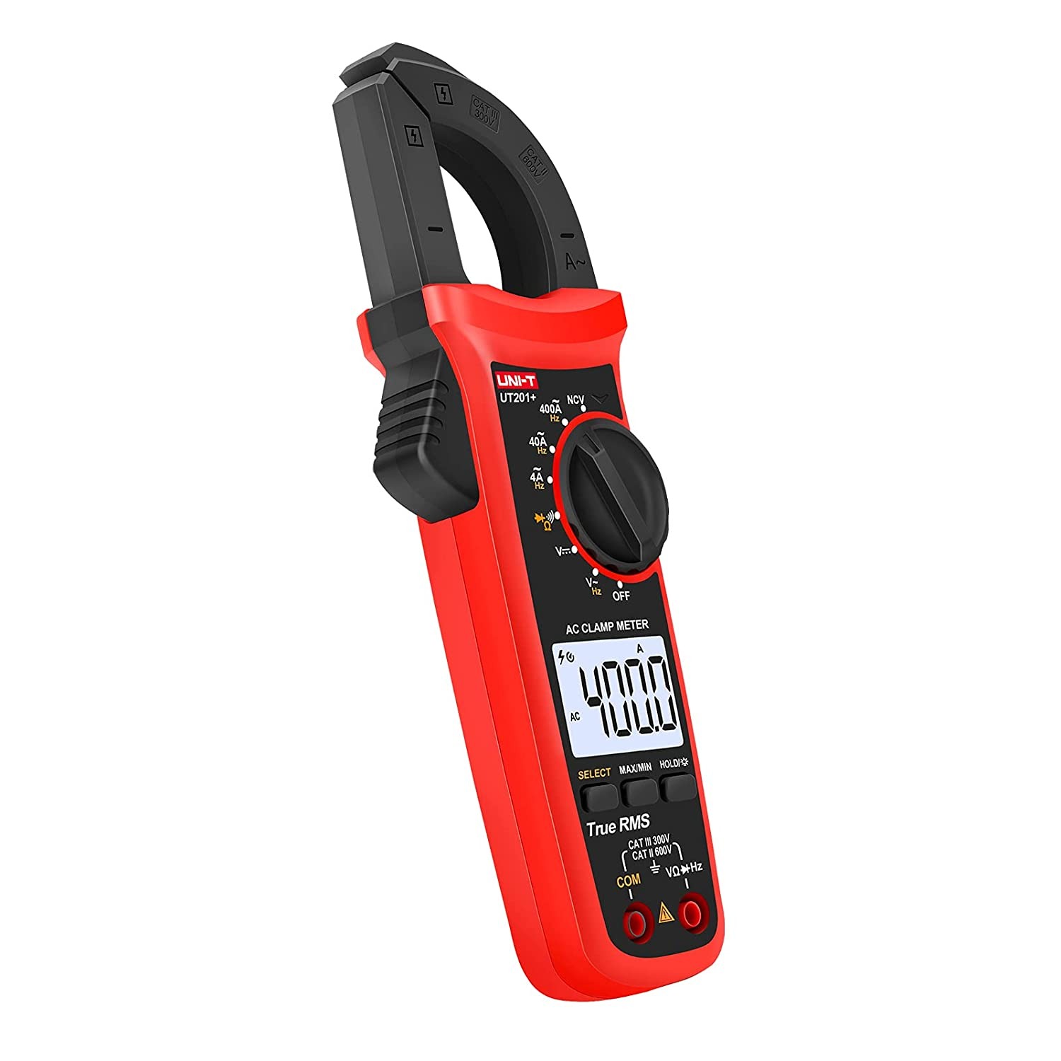 UNI-T UT201+ Digital Clamp Meter | 400A AC | True RMS | 4000 Counts | NCV | CAT III 300V | Model: UT201+_img_5