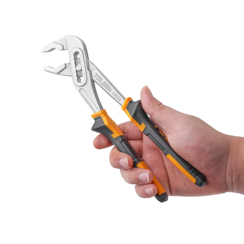 TOLSEN 10014 Water Pump Pliers, 10" (250mm), TPR Handle Model: 10014_img_1