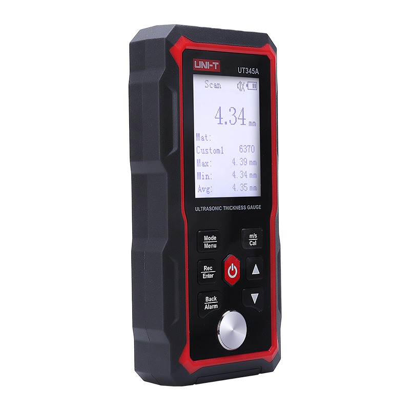 UNI-T UT345A Ultrasonic Thickness Gauge | 1–300mm | Non-Destructive Thickness Tester | Industrial NDT Meter_img_3