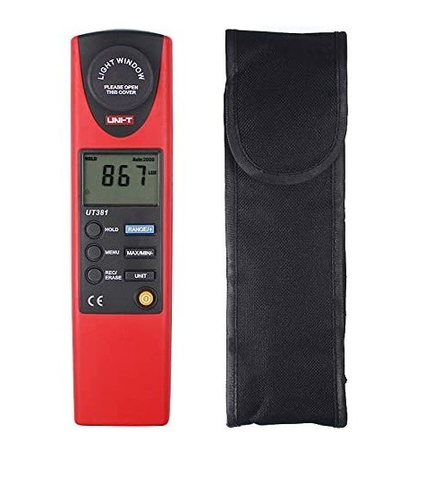 UNI-T UT381 Light Meter | Lux/FC Measurement | 2044 Data Storage | MAX/MIN | Auto Power Off | Model: UT381_img_1