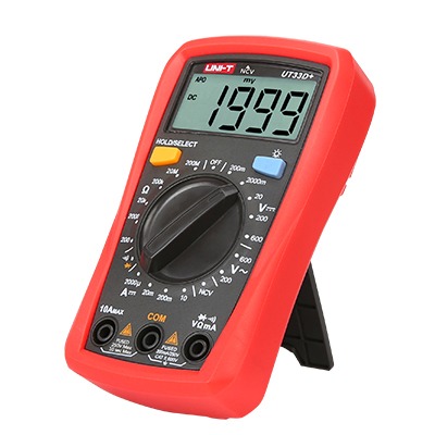 UNI-T UT33D+ Multi Functional Digital Multimeter Palm | CAT II 600V | Non-Contact Voltage (NCV) Detection | Manual Range | Model: UT33D+_img_2
