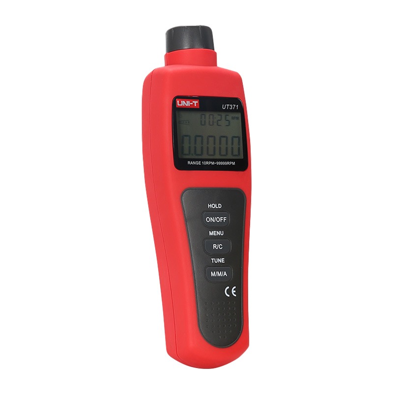UNI-T UT371 Tachometer | Non-Contact | 10-99,999 RPM | 5-Digit LCD | Laser Pointer | MAX/MIN/AVG | Model: UT371_img_3