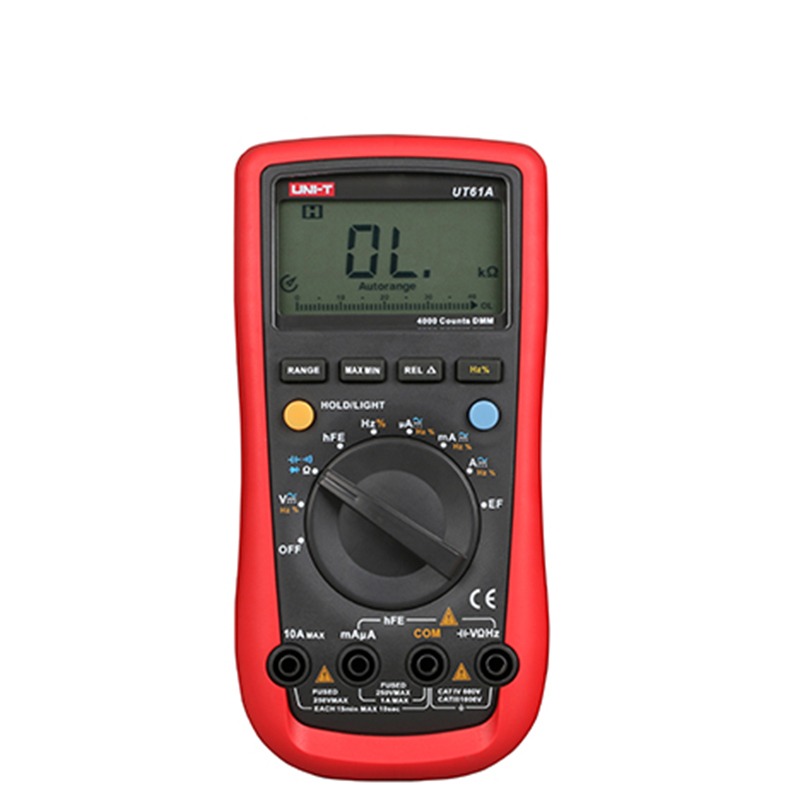 UNI-T UT61A Modern Digital Multimeter | Auto Range | 4000 Counts | NCV & EF Detection | CAT IV 600V | Model: UT61A_img_4