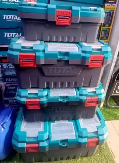 TOTAL Plastic Tool Box, 17" & 20", PP Material, High-Strength Handle, With Tray | Models: TPBX0171 | TPBX0201_img_10