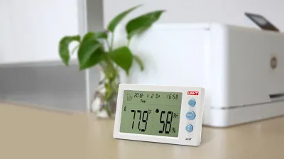 UNI-T A13T Temperature Humidity Meter | Large Display | Alarm Clock | Comfort Rating | Indoor/Outdoor Use | Model: A13T_img_2