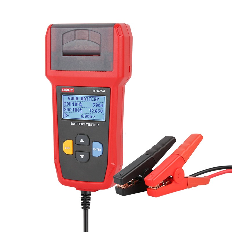 UNI-T UT673A / UT675A Battery Testers, 12V/24V, 3Ah-250Ah, Lead Acid, AGM, GEL, EFB; Model: UT673A | UT675A_img_1