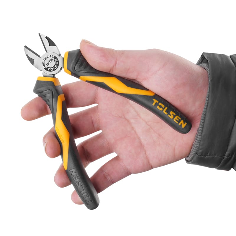 TOLSEN 10018 Diagonal Cutting Pliers, 6" (160mm), Industrial GRIPro Series, Model: 10018_img_2