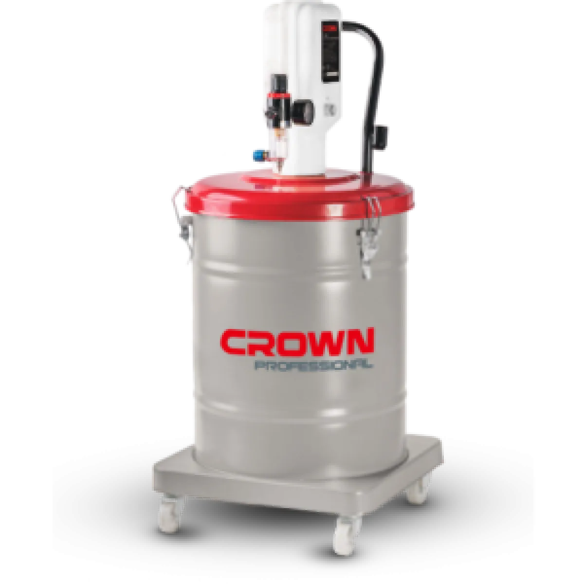 CROWN CT38098 Professional Grease Injector,30L,0.6-0.8MPa,0.85L/min,50:1; CT38098