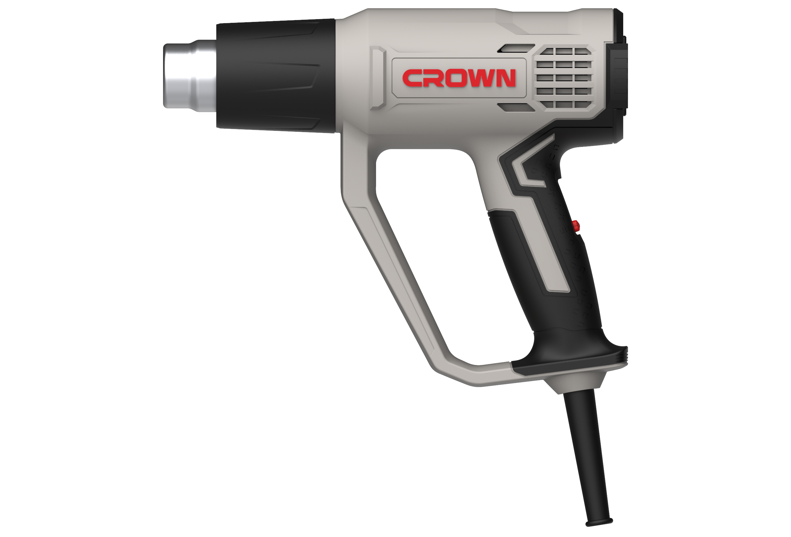 CROWN CT19049K Professional Hot Air Gun | 2000W | 3-Speed | 50-650°C | 600/300/600 L/min | Model: CT19049K_img_1