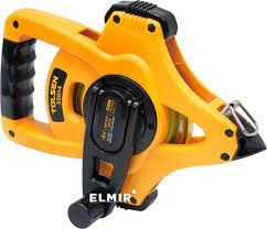 TOLSEN 35014 Steel Measuring Tape, 165ft (50m), Metric & Inch, 4:1 Fast Rewind, Ergonomic Handle | Model: 35014_img_4