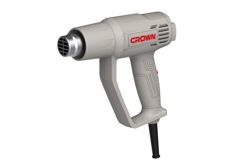CROWN Professional Hot Air Gun, 1800W, 300/600L/min, 220-240V; CT19040 BMC