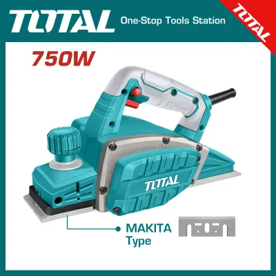 TOTAL TL7508226 Electric Planer | 750W | 82mm Planing Width | 17,000 RPM | Heavy-Duty Aluminium Base | Model: TL7508226_img_0