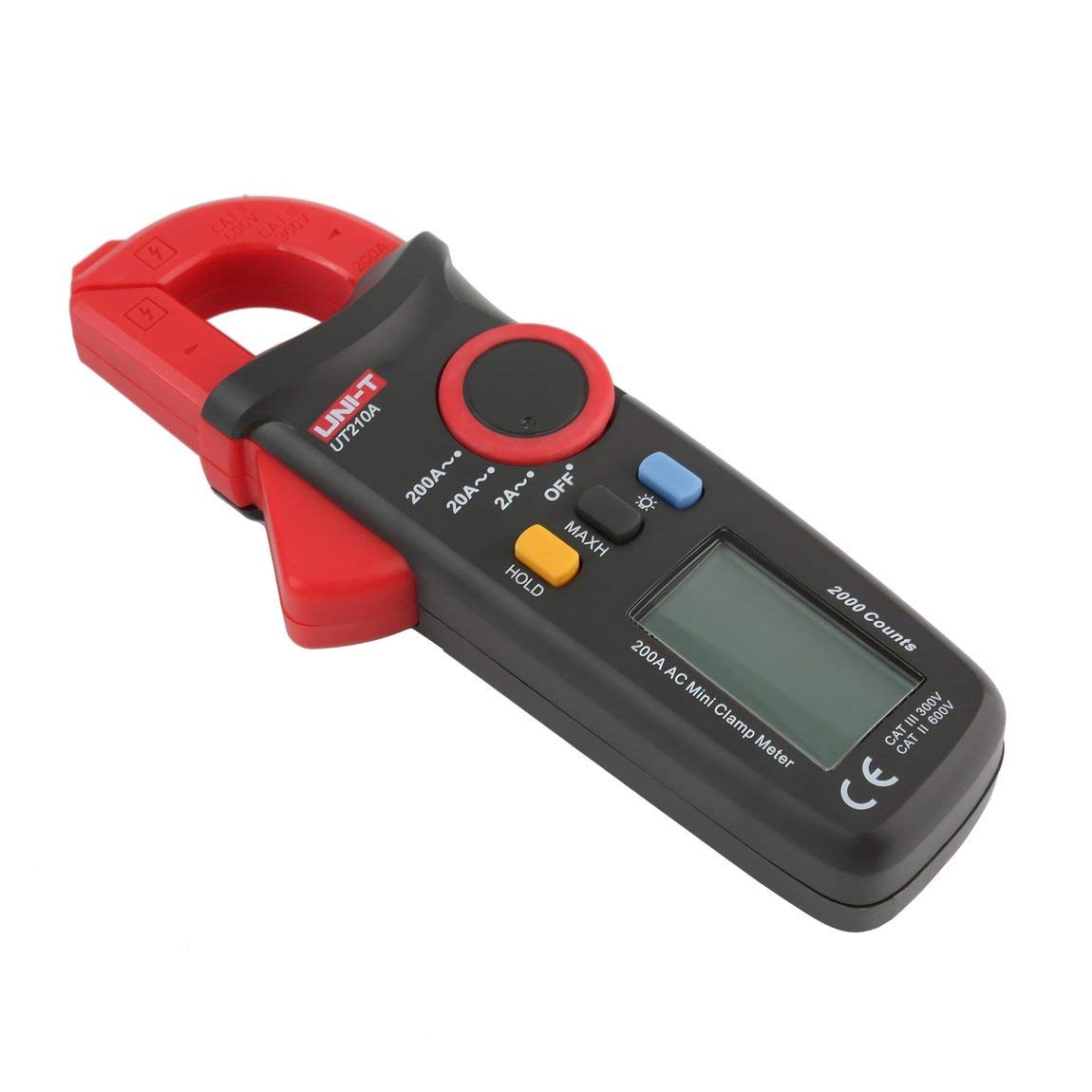 UNI-T UT210A Mini Clamp Meter | 200A AC | 2000 Counts | 16mm Jaw Opening | Auto Range | Compact & Lightweight | Model: UT210A_img_4