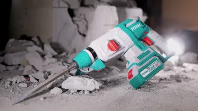 TOTAL TRHLI20268 Li-ion Rotary Hammer | 20V | Brushless Motor | SDS Plus | 2.0J Impact Energy | Tools Only | Model: TRHLI20268_img_2