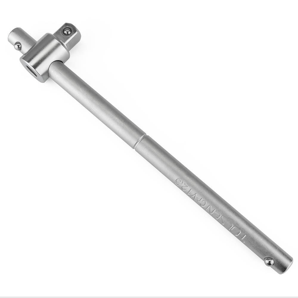 TOLSEN 15131 Sliding Bar, 10" (250mm), 1/2" Drive, CrV Steel, Satin Finish, Industrial Series | Model: 15131_img_3