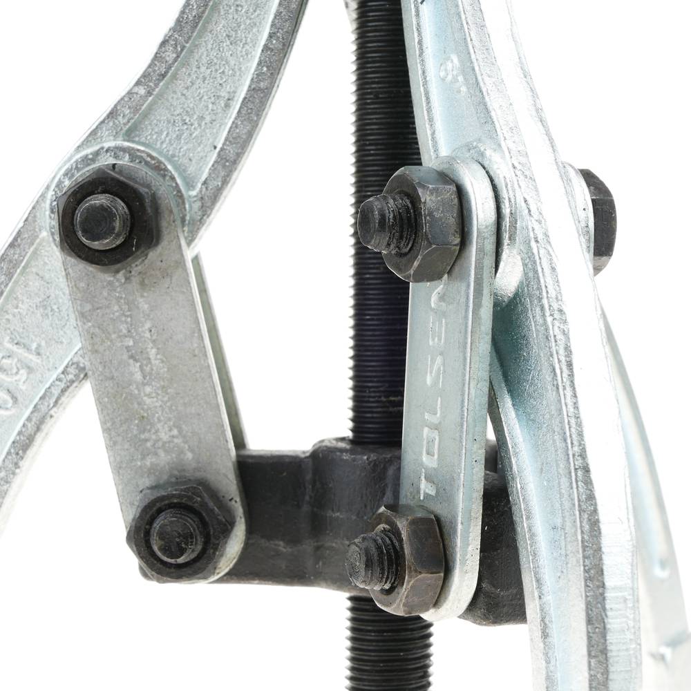 TOLSEN 65012 6" 3-Jaw Gear Puller, Adjustable, Forged Steel, Zinc Plated | Model: 65012_img_4