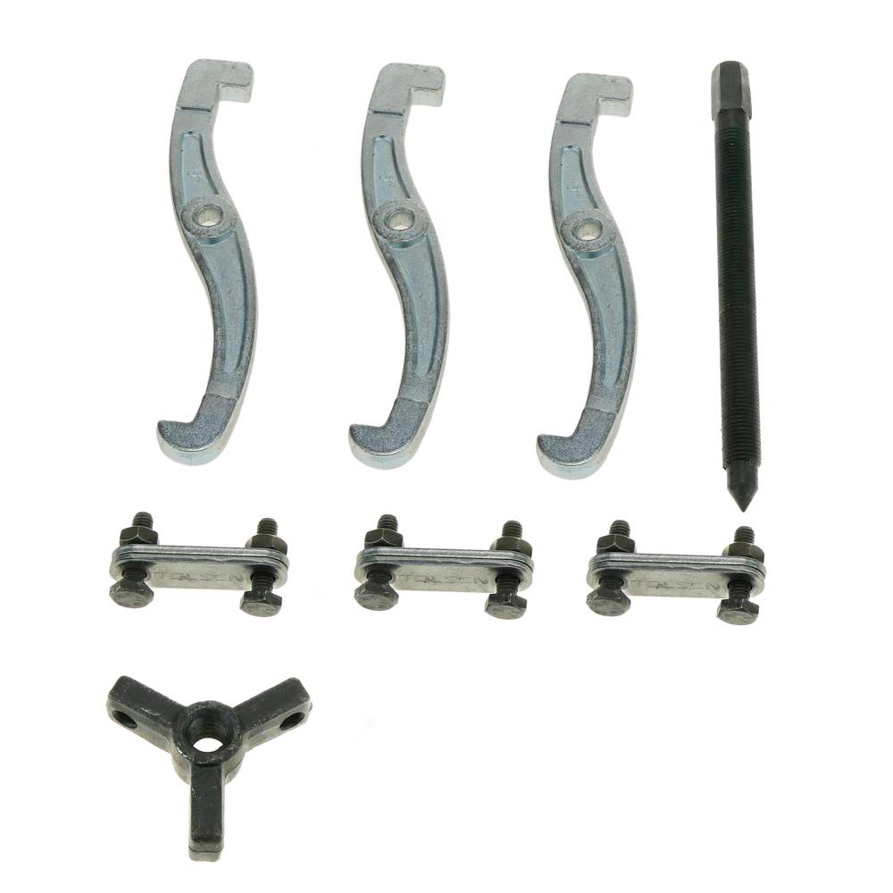 TOLSEN 65012 6" 3-Jaw Gear Puller, Adjustable, Forged Steel, Zinc Plated | Model: 65012_img_6