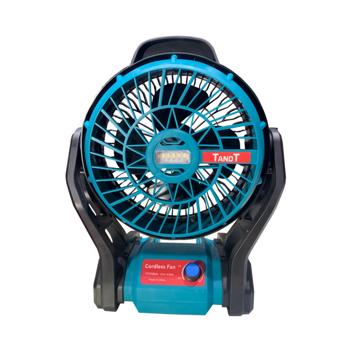 TANDT TTF2024 12" Rechargeable Fan | 21V DC Motor | Portable & Energy-Efficient | Model: TTTF2024