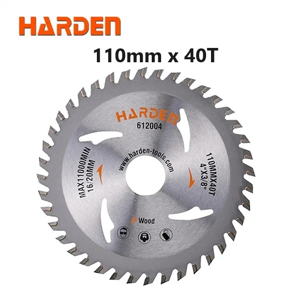 HARDEN Circular Saw Blades for Wood | Multi-Size Options | High-Tooth Count for Clean Cuts; Models: 612004 | 612016 | 612036 | 612048_img_4