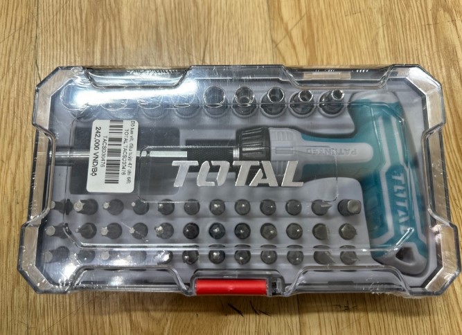 TOTAL TACSD30476 47 Pcs T-Handle Wrench Screwdriver Set | Ratchet Handle | Bits & Sockets | Model: TACSD30476_img_2