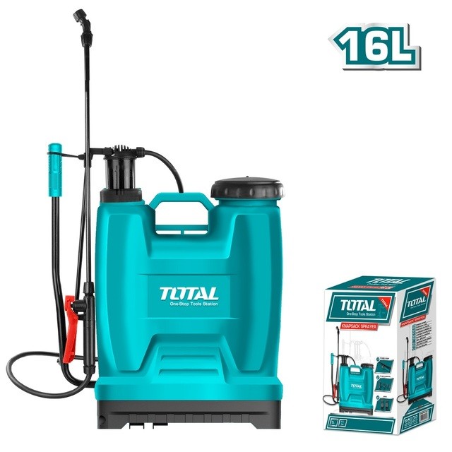 TOTAL THSPP41602 Knapsack Sprayer | 16 Litre Capacity | Manual / Battery Operated | Agricultural & Garden Sprayer | Model: THSPP41602_img_3