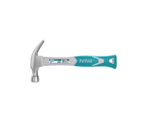 TOTAL THT7386 Claw Hammer, 8oz (220g), Fiberglass Handle, TPR Grip | Model: THT7386_img_2