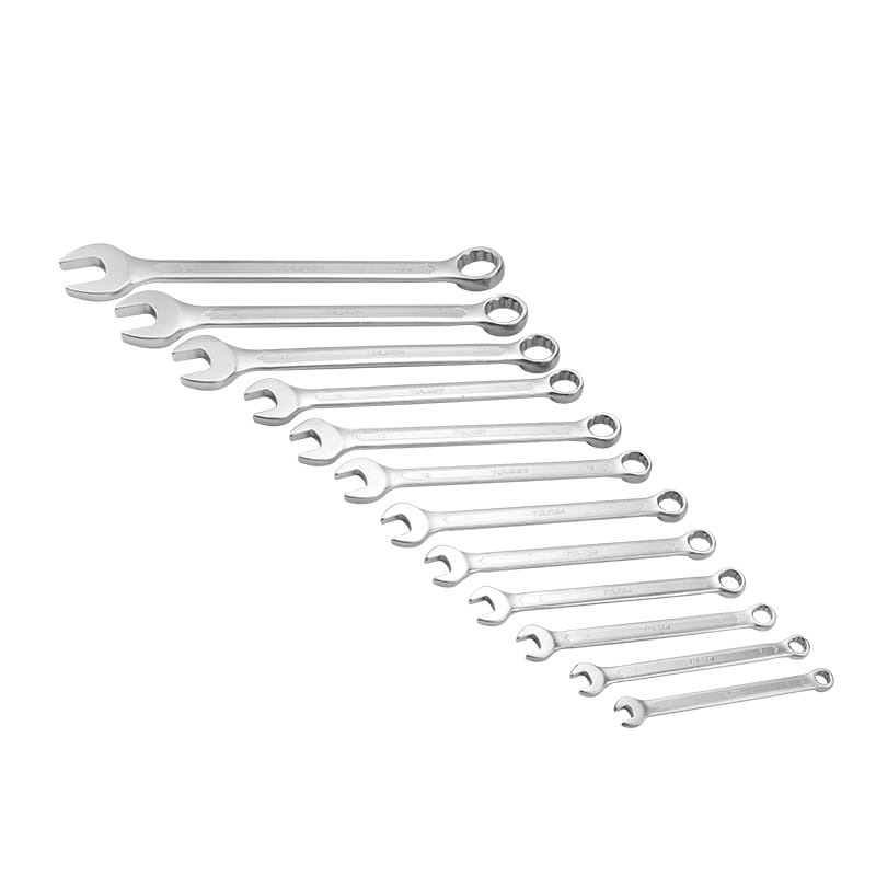 TOLSEN 15888 12Pcs Combination Spanner Set | Chrome Plated | Matt Finish | DIN3113 | Sizes 6-22mm | Model: 15888_img_4
