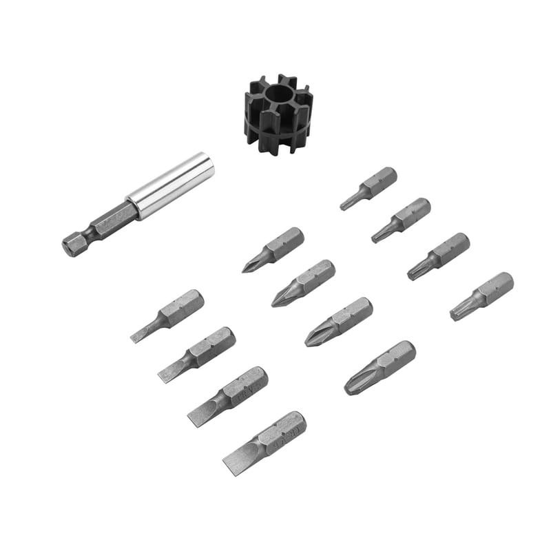 TOLSEN 20040 14 in 1 Ratchet Screwdriver | Includes Bit Holder | Phillips, Slotted & Torx Bits | 12 Bits | Model: 20040_img_5