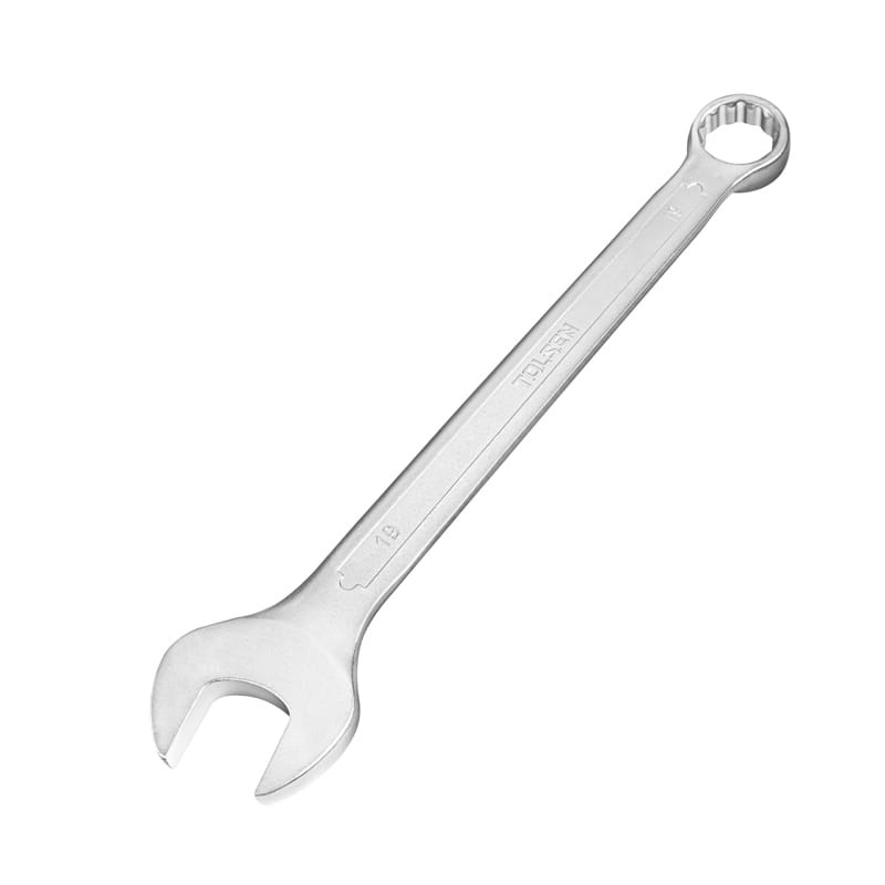 TOLSEN 15886 5Pcs Combination Spanner Set, Sizes 8,10,13,17,19mm, Chrome Plated, Matt Finish | DIN3113 |  | Model: 15886_img_8