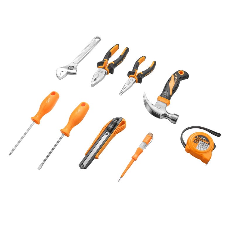 TOLSEN 85300 9Pcs Hand Tools Set, Essential Tools, Model 85300_img_2