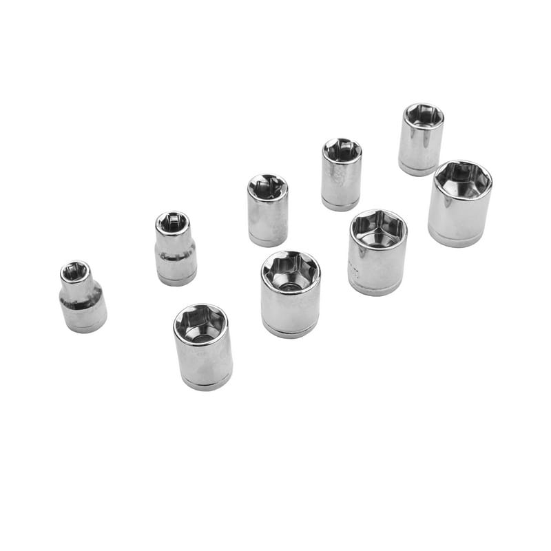 TOLSEN 20035 38Pcs Bit & Ratchet Socket Set | 1/4" Drive | Cr-V Bits | TPR Handle | Plastic Case | Model: 20035_img_5