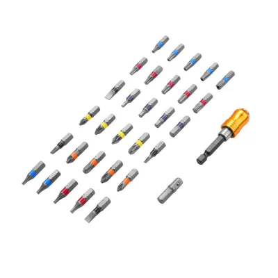 TOLSEN 20370 32Pcs Screwdriver Bit Set, S2 Steel, Magnetic Bit Holder, Security Bits Included | Model: 20370_img_2