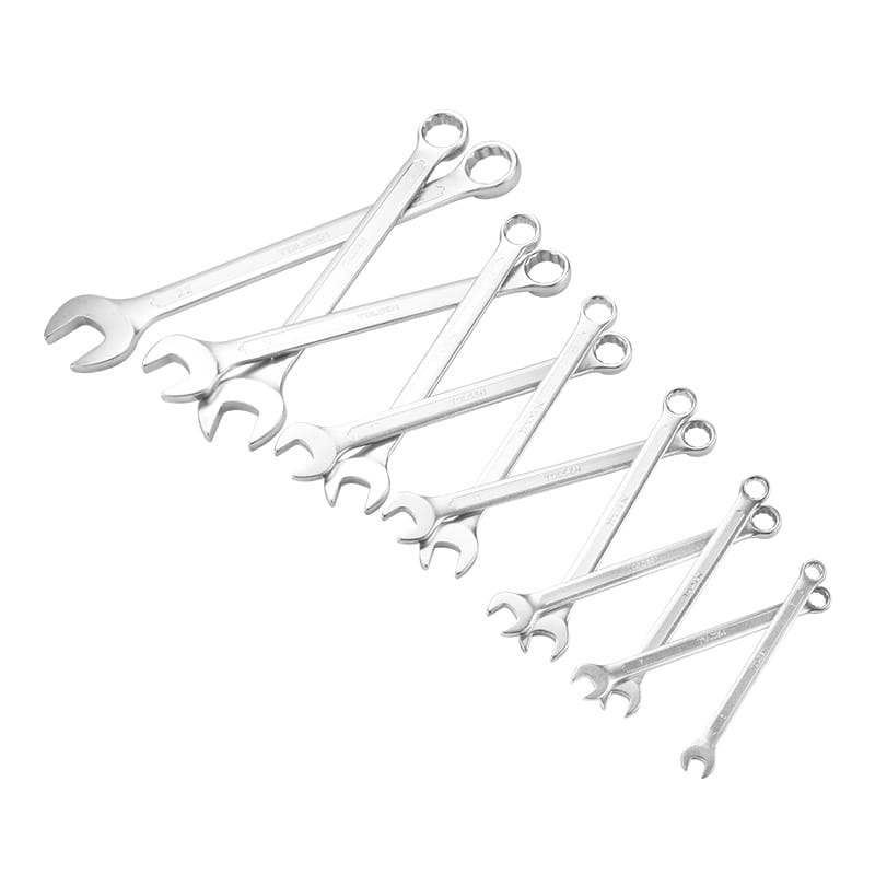 TOLSEN 15888 12Pcs Combination Spanner Set | Chrome Plated | Matt Finish | DIN3113 | Sizes 6-22mm | Model: 15888_img_3
