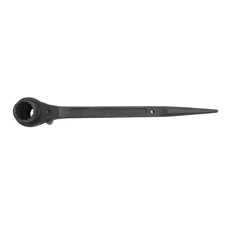 TOLSEN 15295 Scaffold Wrench, 19x21mm, Special Tool Steel, CrV 12-Point Socket, Black Finish | Model: 15295_img_3