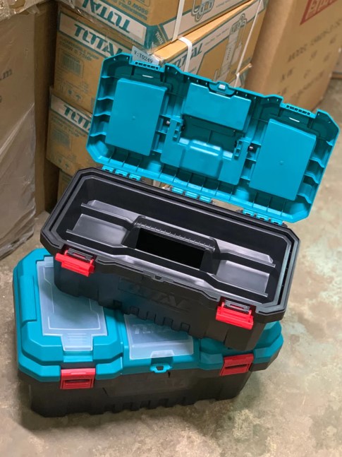 TOTAL Plastic Tool Box, 17" & 20", PP Material, High-Strength Handle, With Tray | Models: TPBX0171 | TPBX0201_img_11